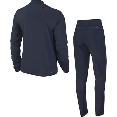 Nike Womens NikeCourt Tennis Warm-Up Tracksuit - Obsidian - main image