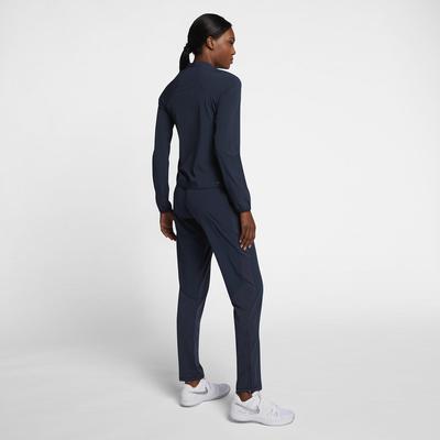 Nike Womens NikeCourt Tennis Warm-Up Tracksuit - Obsidian - main image