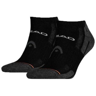Head Performance Sneaker Socks (2 Pairs) - Black