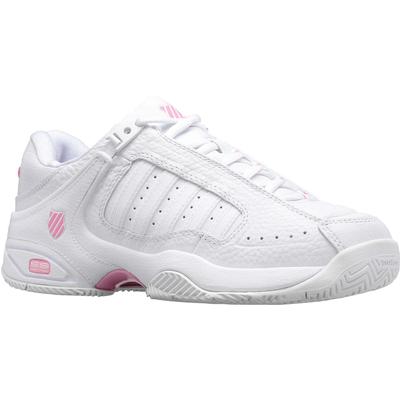 K-Swiss Womens Defier RS Tennis Shoes - White/Pink - main image