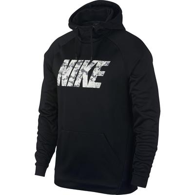 Nike Mens Therma Training Hoodie - Black
