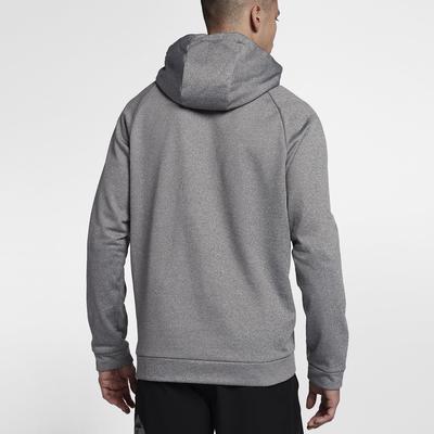 Nike Mens Therma Training Hoodie - Carbon Heather - main image