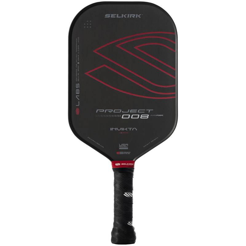Selkirk Project 008 Invikta (13mm) Pickleball Paddle- Black - main image