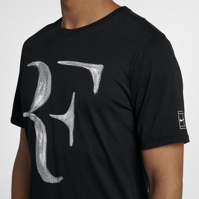 Nike Mens RF T-Shirt - Black/White - main image