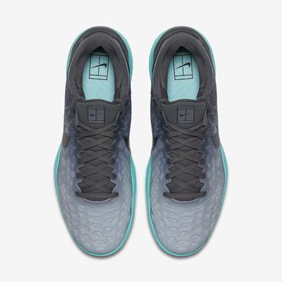 Nike Mens Zoom Cage 3 Tennis Shoes - Wolf Grey/Aurora - main image