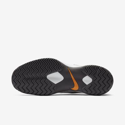 Nike Mens Zoom Cage 3 Rafa Tennis Shoes - Pure Platinum/Laser Orange - main image