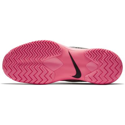 Nike Mens Air Zoom Cage 3 Rafa Tennis Shoes - Grey/Sunset Pulse - main image