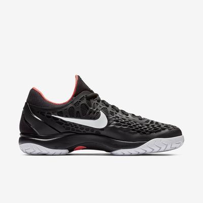 Nike Mens Zoom Cage 3 Tennis Shoes - Black - main image