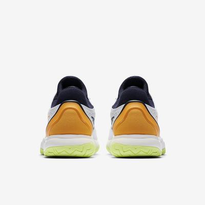 Nike Mens Zoom Cage 3 Tennis Shoes - White/Phantom/Blackened Blue - main image