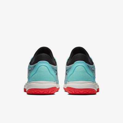 Nike Mens Zoom Cage 3 Tennis Shoes - Aurora/Teal Tint/Phantom/Black - main image