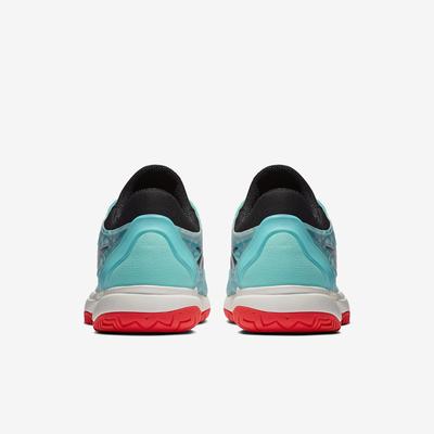 Nike Mens Zoom Cage 3 Tennis Shoes - Aurora/Teal Tint/Phantom/Black
