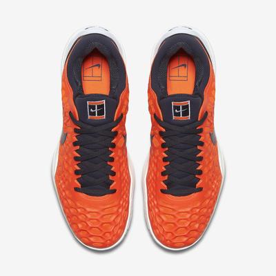 Nike Mens Zoom Cage 3 Rafa Tennis Shoes - Hyper Crimson/White - main image
