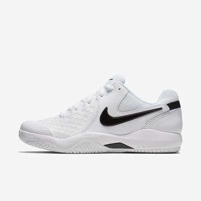 Nike Mens Air Zoom Resistance Tennis Shoes - White/Black - main image