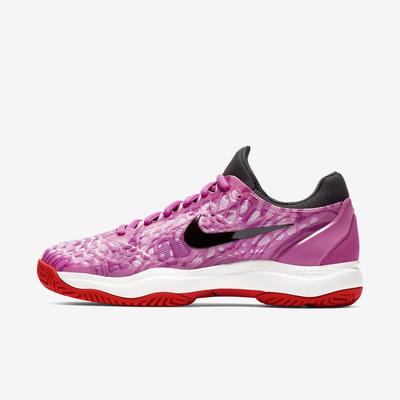 Nike Womens Zoom Cage 3 Tennis Shoes - Active Fuchsia/Psychic Pink - main image