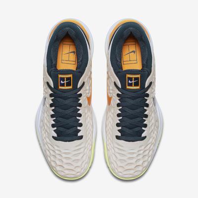 Nike Womens Zoom Cage 3 Tennis Shoes - Guava Ice/Midnight Spruce - main image