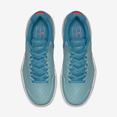 Nike Womens Air Zoom Resistance Tennis Shoes - Bleached Aqua/Neo Turquoise - main image