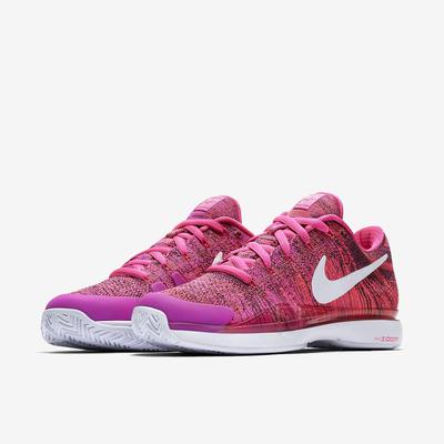 Nike Womens Zoom Vapor 9.5 Flyknit HC QS Tennis Shoes - Pink - main image