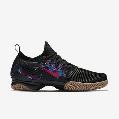 Nike Mens Air Zoom Ultra React Tennis Shoes - Black/Pearl Pink/Clear Jade - main image