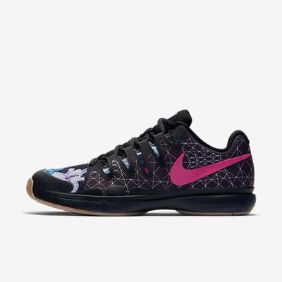 Nike Mens Air Zoom Vapor 9.5 Tour Tennis Shoes - Black/Pink/Clear Jade - main image