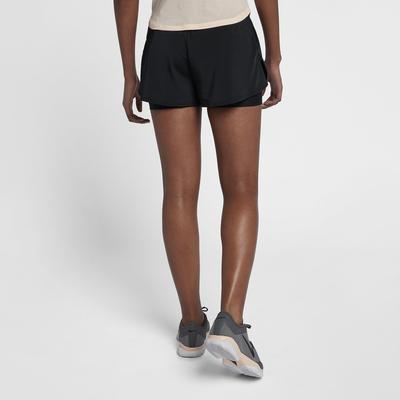 Nike Womens Dri-FIT Ace Tennis Shorts - Black - main image