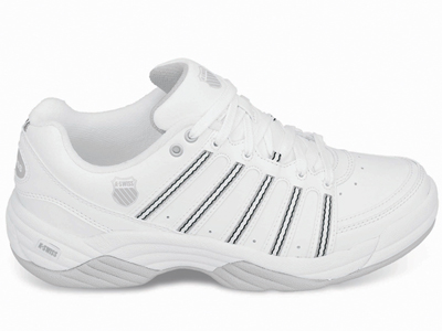 K-Swiss Womens Vibrant IV Indoor Carpet Shoes - White/Light-Grey - main image
