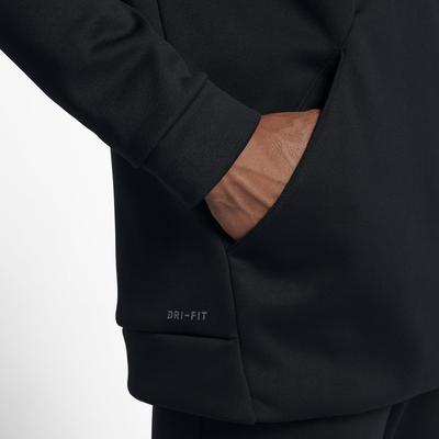 Nike Mens Dry Training Hoodie - Black/Dark Grey - main image