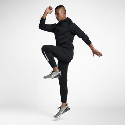Nike Mens Dry Training Hoodie - Black/Dark Grey - main image