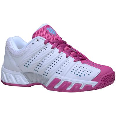 K-Swiss Womens BigShot Light 2.5 Omni Tennis Shoes - White/Pink - main image