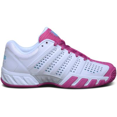 K-Swiss Womens BigShot Light 2.5 Omni Tennis Shoes - White/Pink - main image