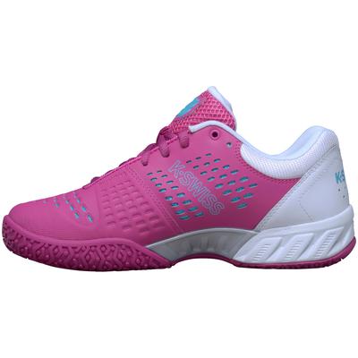 K-Swiss Womens BigShot Light 2.5 Omni Tennis Shoes - White/Pink - main image