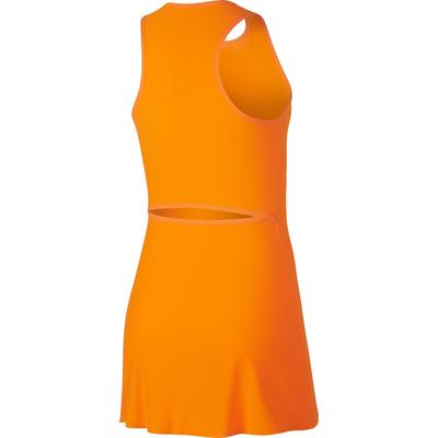 Nike Womens TechKnit Cool Slam Dress - Orange Peel/Blackened Blue - main image