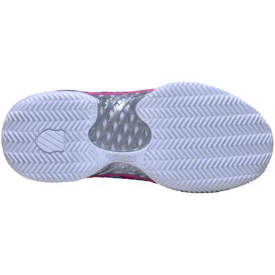 K-Swiss Womens Hypercourt Express Tennis Shoes - White/Pink - main image