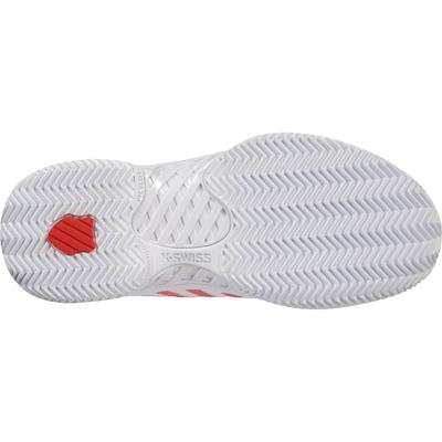 K-Swiss Womens Hypercourt Express HB Tennis Shoes - White/Fiesta - main image