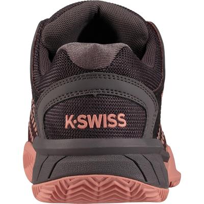 K-Swiss Womens Hypercourt Express HB Tennis Shoes - Plum Kitten/Coral Almond