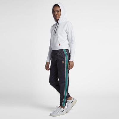 Nike Womens Pullover Tennis Hoodie - White/Black - main image