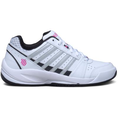 K-Swiss Womens Vendy II Omni Tennis Shoes - White/Silver/Black - main image