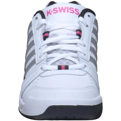 K-Swiss Womens Vendy II Omni Tennis Shoes - White/Silver/Black - main image