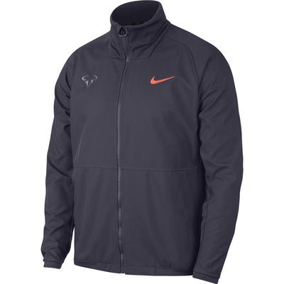 激レア Nike Rafael Nadal ジャケット 黒 Nike Mens Rafa Tennis Jacket - Gridiron/Light Carbon