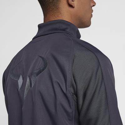 Nike Mens Rafa Tennis Jacket - Gridiron/Light Carbon