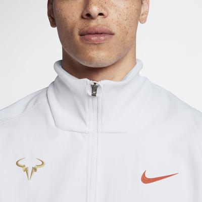 Nike Mens Rafa Tennis Jacket - White