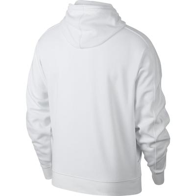 Nike Mens Tennis Pullover Hoodie - White - Tennisnuts.com