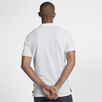 Nike Mens Heritage Tennis Polo - White - main image