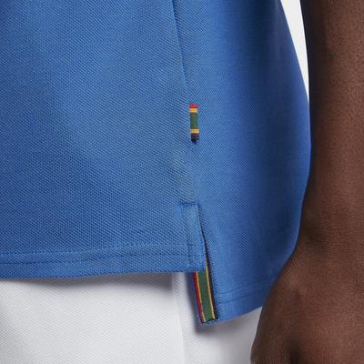 Nike Mens Heritage Tennis Polo - Signal Blue - main image