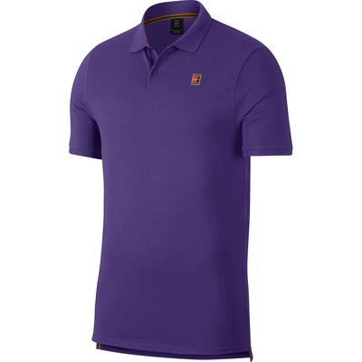 Nike Mens Heritage Tennis Polo - Court Purple - main image