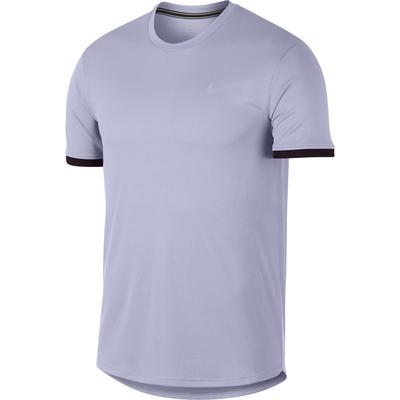Nike Mens Dry Short Sleeve Top - Oxygen Purple/Ash Burgundy - main image