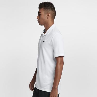 Nike Mens Dri-FIT Tennis Polo - White - main image