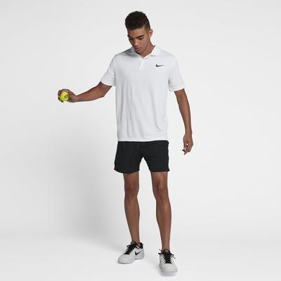 Nike Mens Dri-FIT Tennis Polo - White - main image