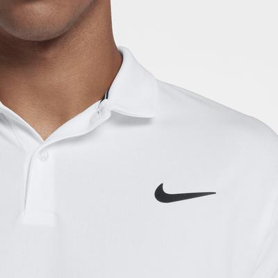 Nike Mens Dri-FIT Tennis Polo - White - main image