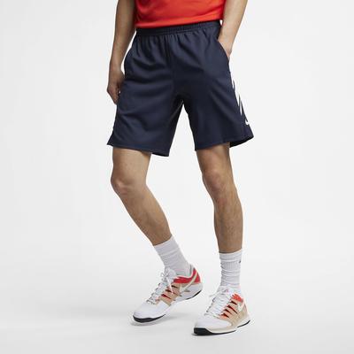 Nike Mens Dri-FIT 9 Inch Tennis Shorts - Blue - main image