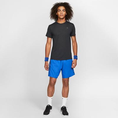Nike Mens Dri-FIT 9 Inch Tennis Shorts - Game Royal/Black - main image